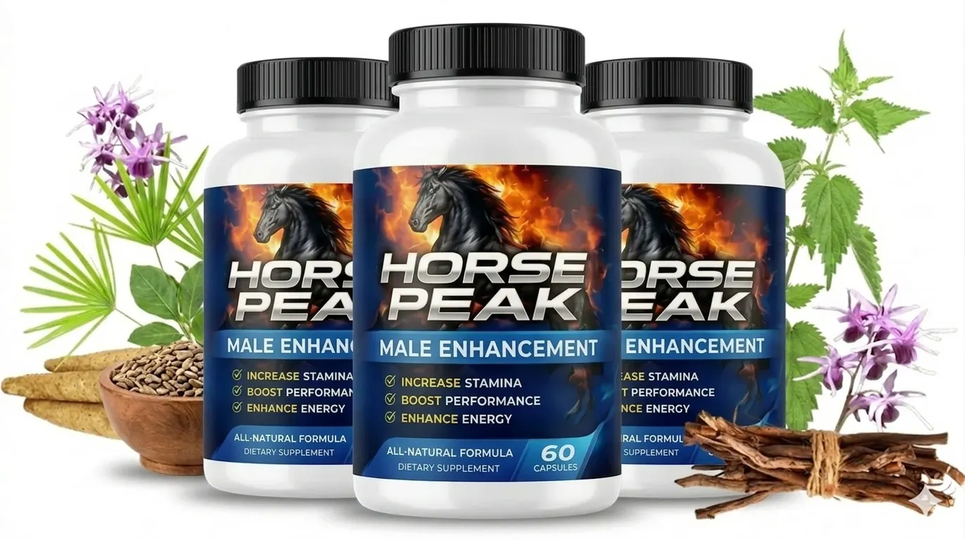 horsepeak Male Vitality Supplement Bottle